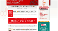 Desktop Screenshot of mutualite31.fr
